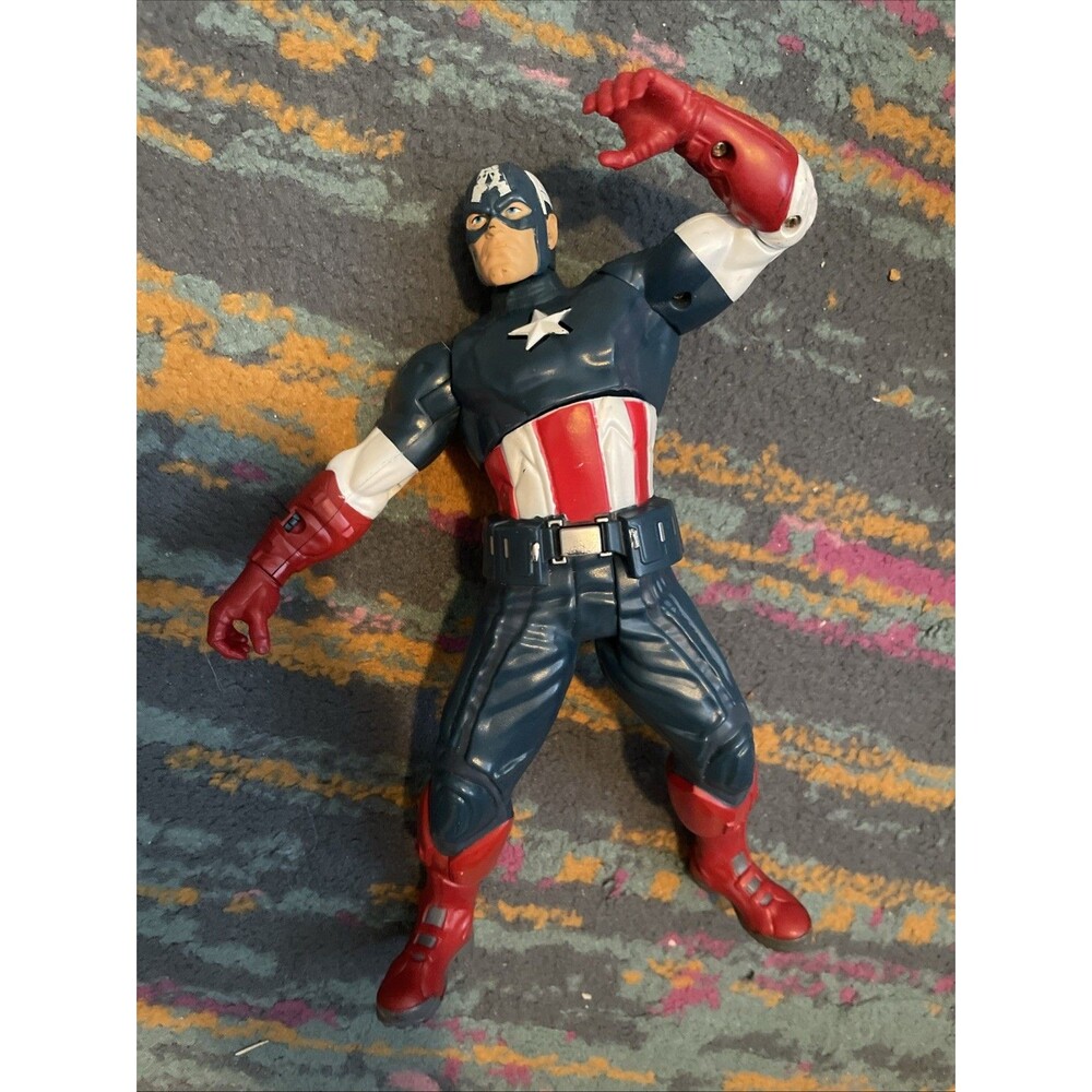 Marvel Avengers Captain America 10" Talking Electronic Action Figure
